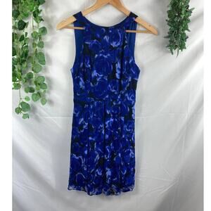 Coconinno floral patterned sleeveless dress Size Small